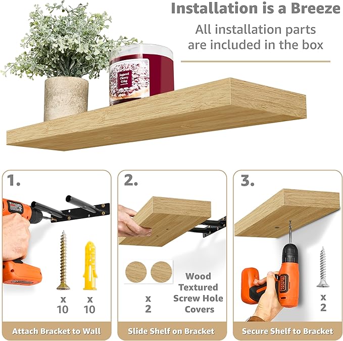 Sorbus Floating Shelves for Wall