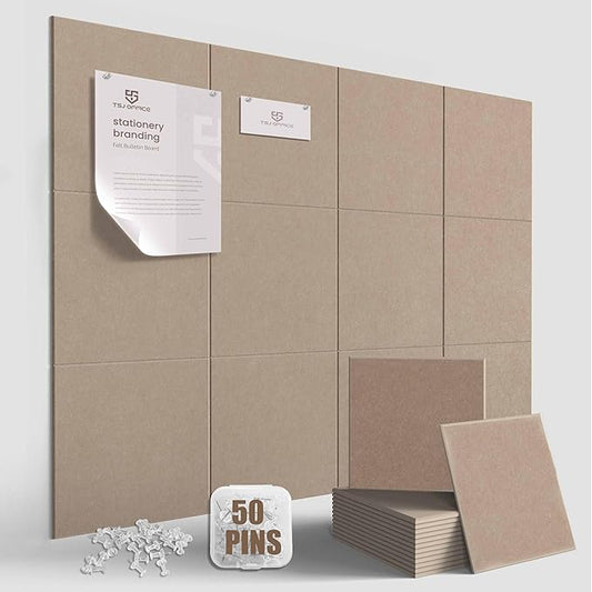 TSJOFFICE Large Cork Board for Wall