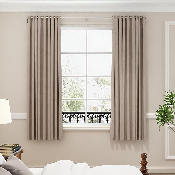 ENJOYBASICS Blackout Curtain rod