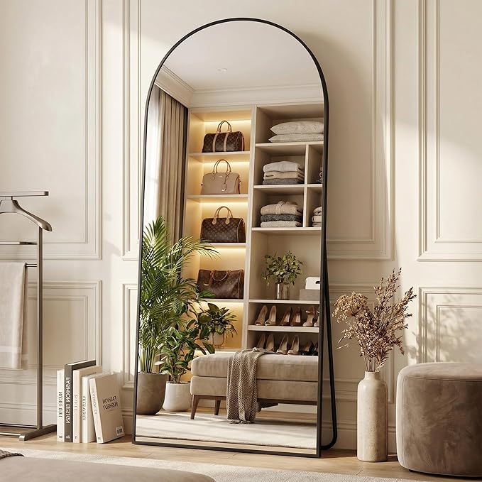 Suidia 76"x34" Arched Full Length Mirror
