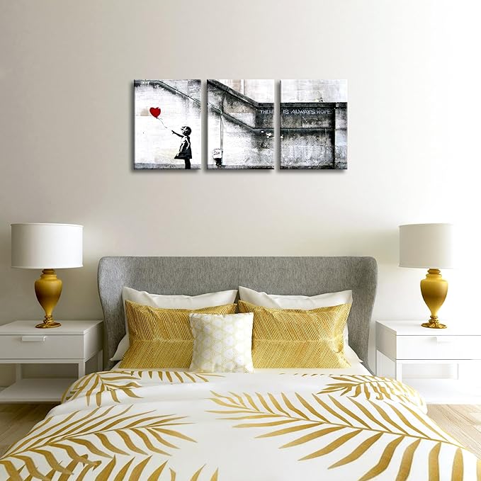Wieco Art Banksy Grafitti Girl