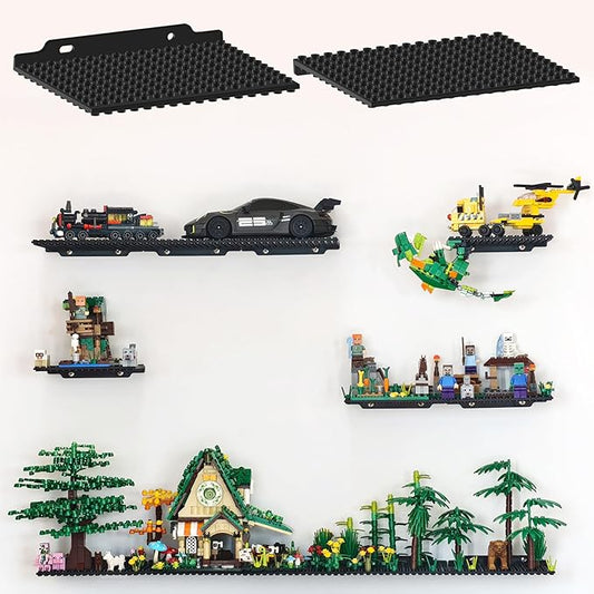 LRANFOW 12 Pack Wall Display Shelf