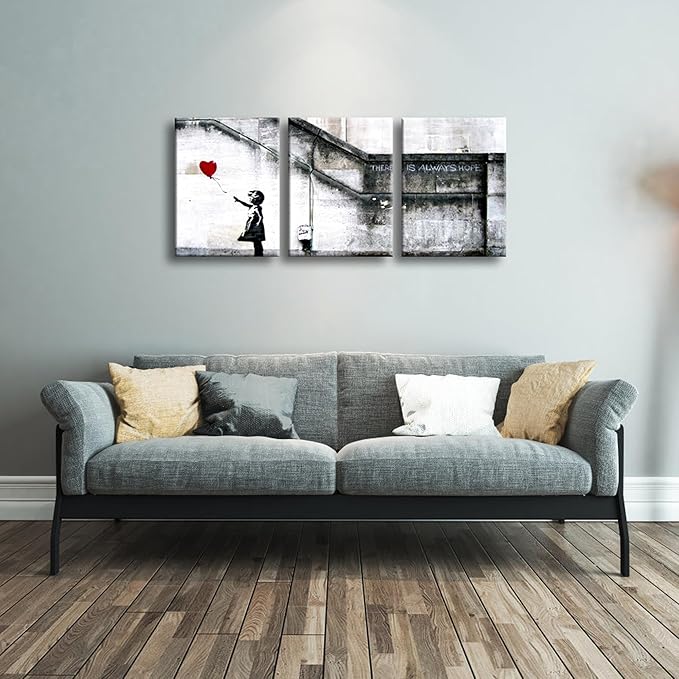 Wieco Art Banksy Grafitti Girl