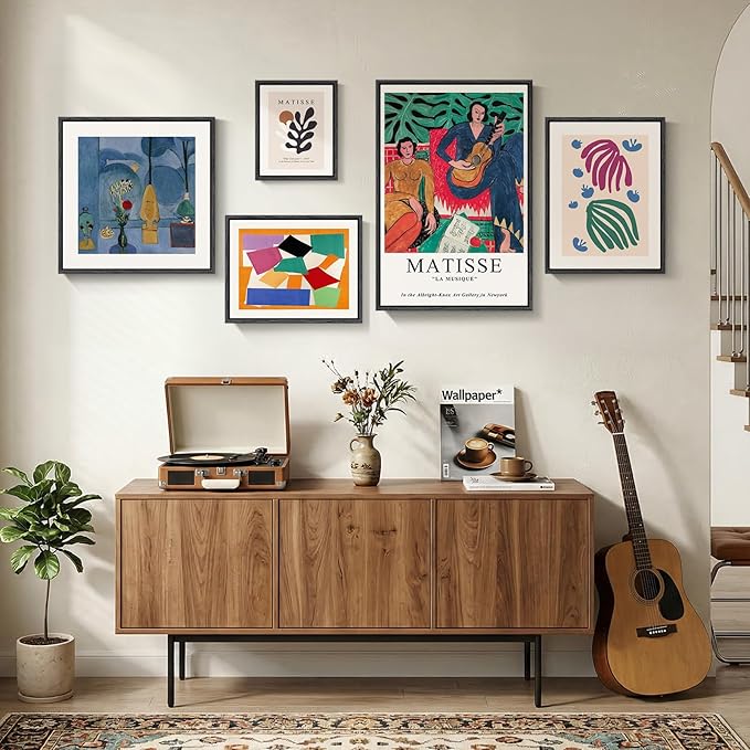Large Framed Matisse Canvas Wall Art