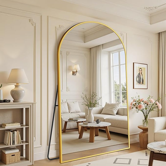 Suidia 88"x44" Arched Full Length Mirror
