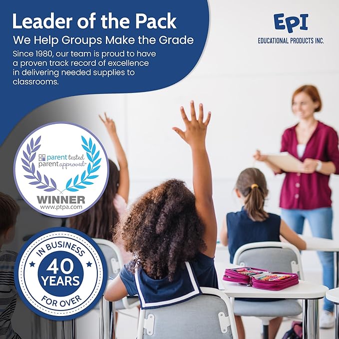 EPI Filler Paper | College Ruled | Loose Leaf, 3-Hole Punched, 10.5 x 8 in, 150 Sheets | School, Office, Notes, Binder Refill - 6 Pack