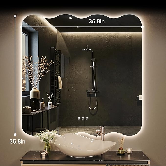 Hasipu Wavy Full Length Mirror