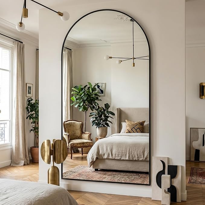 Suidia 88"x44" Arched Full Length Mirror