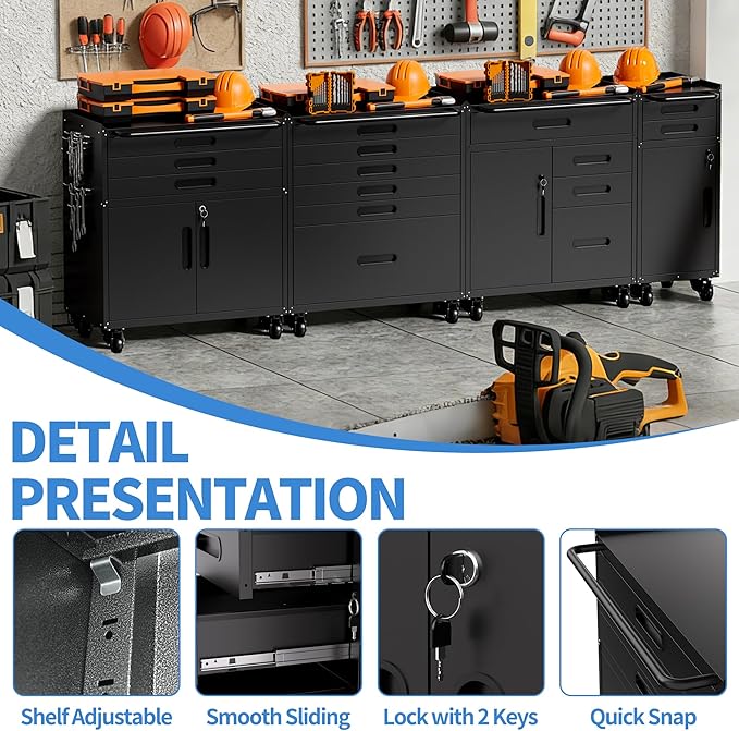 Metal Garage Storage Cabinet