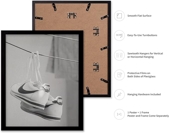 Poster Master Shoes in Clothesline Print