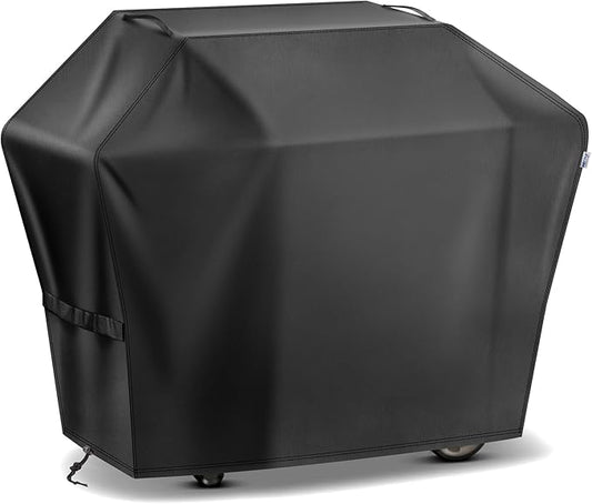 Grill Cover 65 Inch for Outdoor Gas BBQ Grill,Waterproof Fade Resistant Anti-UV Barbecue Grill Cover & Weather Protection BBQ Cover for Griddle Outdoor,Compatible with Weber Nexgrill Charbroil