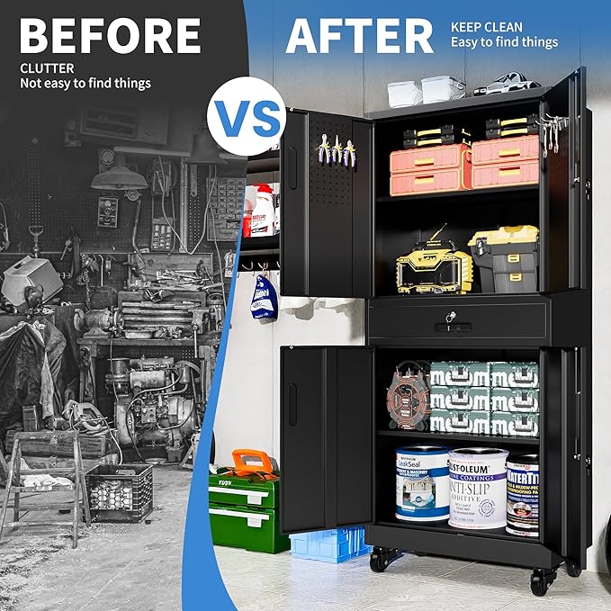 Metal Garage Storage Cabinet