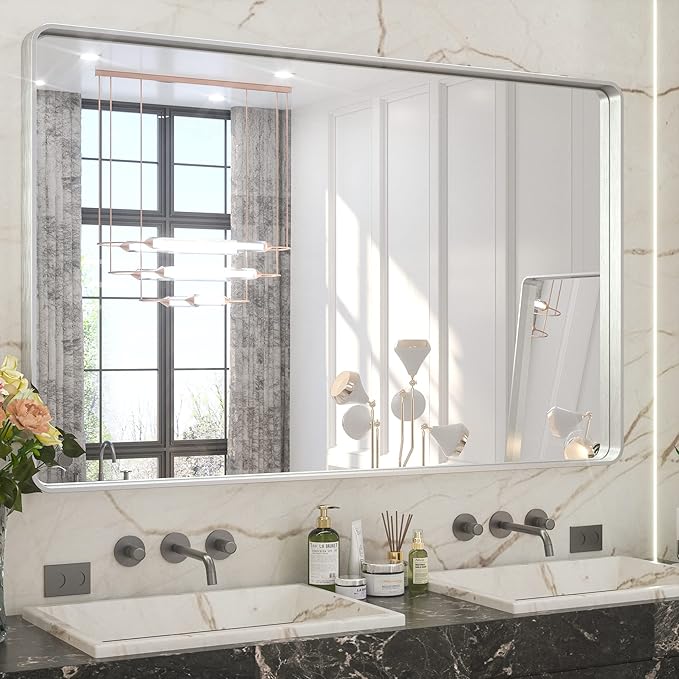 TETOTE 48 x 30 Inch Bathroom Vanity Mirror