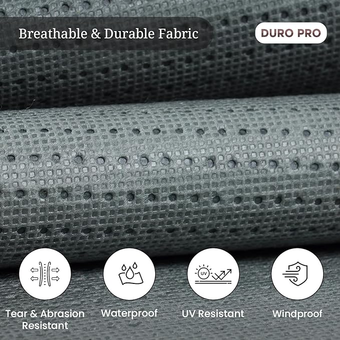 Covers & All Patio Furniture Cover Set, 5 Piece Outdoor Furniture Covers, Water-Repellent UV & Weather-Resistant Covers for Sofa, Loveseat, Chairs & Coffee Table with Elastic & Padded Handles