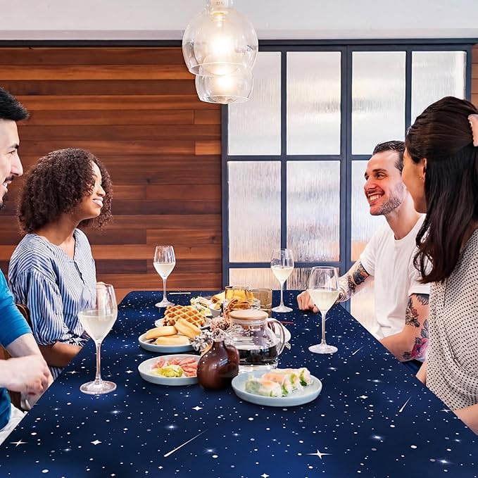 Kochorie 100 Ft X 54 Inch Space Galaxy Tablecloth Roll