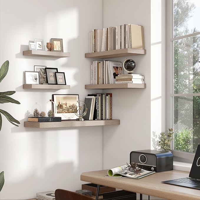 Heimlove 24 inch Floating Shelves