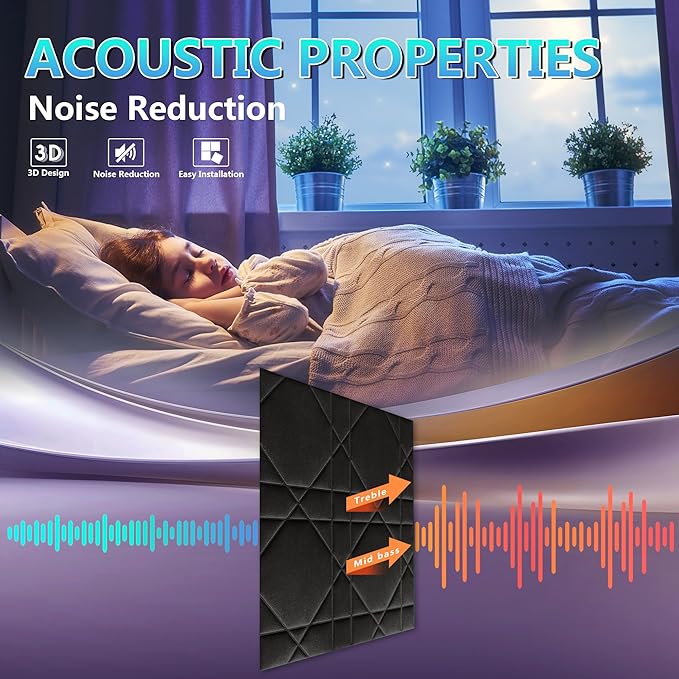 3D Wall Panels, Velvety Touch, Soundproof, Feathery Texture, Decorative Panels