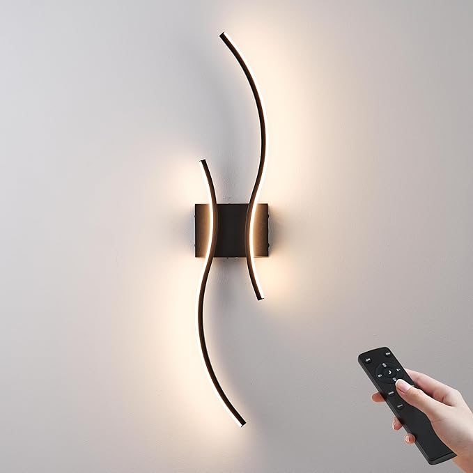 KARTOOSH Battery Operated Wall Sconce
