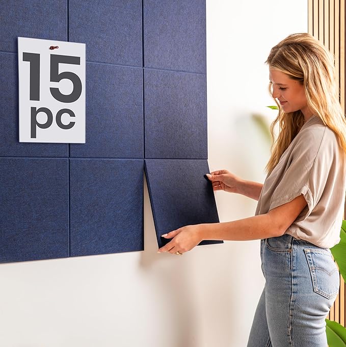 WALLHERO Large Cork Board Alternative | 15 Pack | Sizing Up to 59”x36”