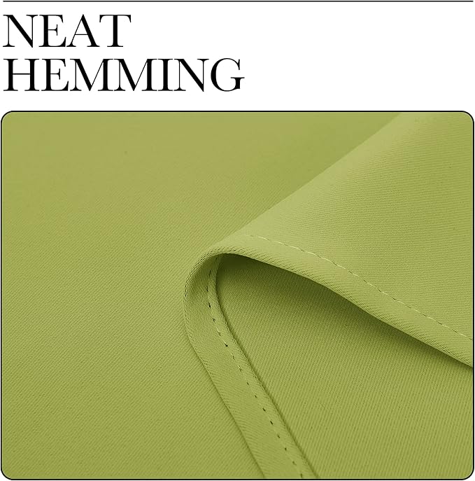 NICETOWN RV Blackout Curtains for Camper Windows, Fresh Green, Kitchen Curtains
