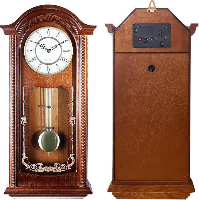 AYRELY® 26IN Grandfather Vintage Wall Clock