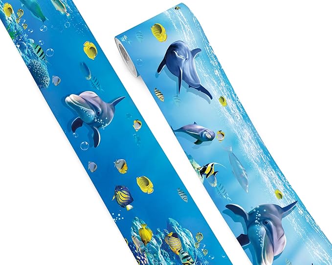 FLFK Peel and Stick Wallpaper Border Wall Decals