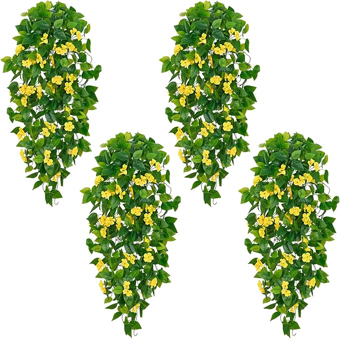 BLEUM CADE Artificial Hanging Flowers