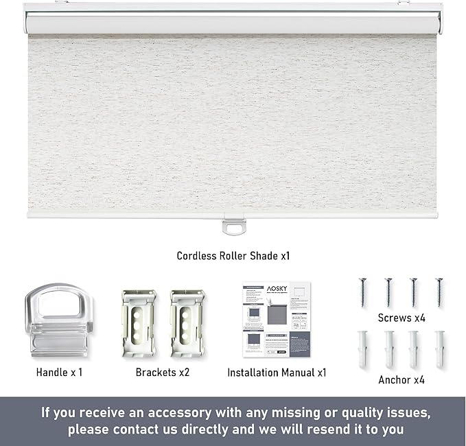 Cordless Roller Shades Blackout Blinds