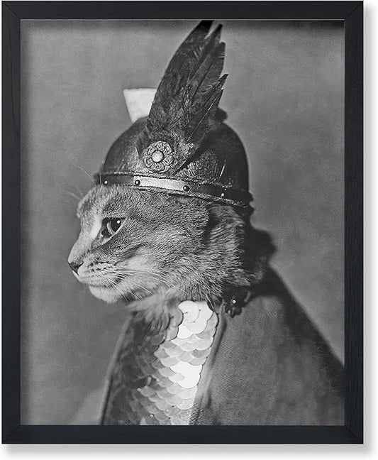 Poster Master Vintage Armored Cat