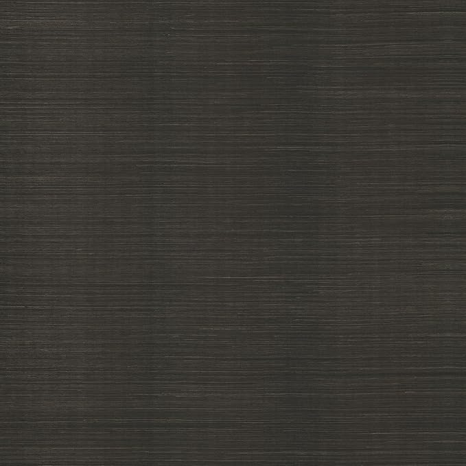 York Wallcoverings Natural Sisal Black Peel and Stick Grasscloth Wallpaper