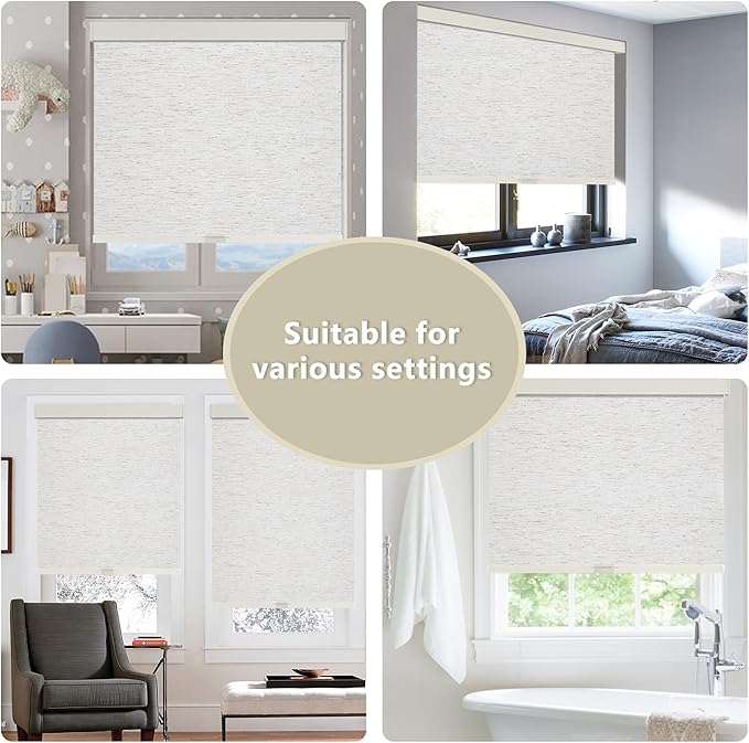 SUNOFF Cordless Blackout Roller Shades Blinds