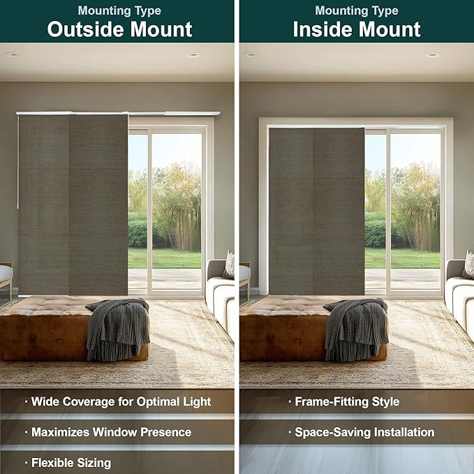 CHICOLOGY Panel Track Vertical Blinds