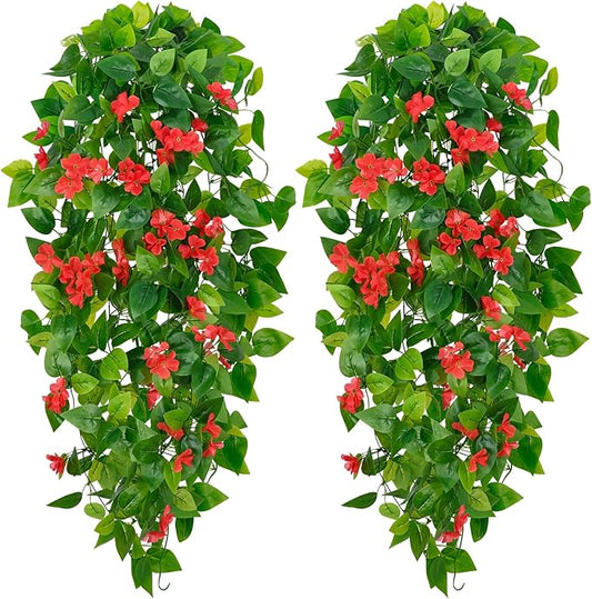 BLEUM CADE Artificial Hanging Flowers