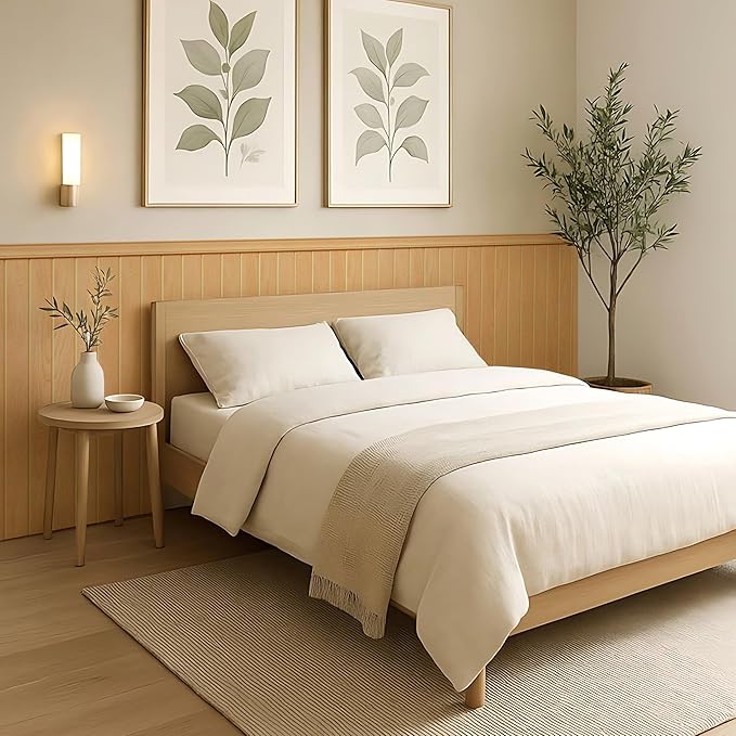 PS Wainscoting Wall Panel Kit, Paintable Waterproof PS Panels