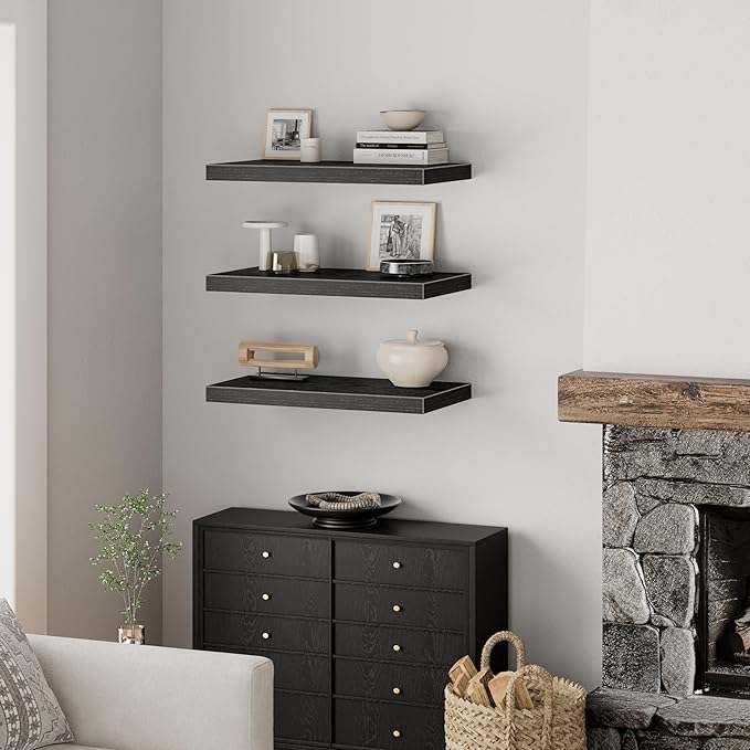 QEEIG 12" Deep Floating Shelves