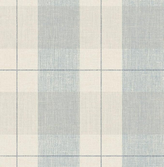NextWall Lenox Hill Plaid Peel and Stick Wallpaper
