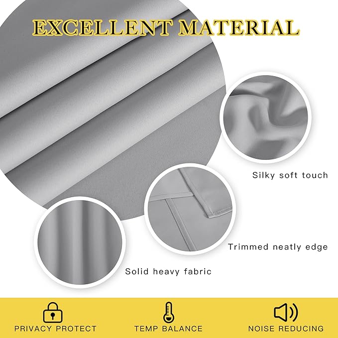 NICETOWN Blackout Curtain Drape