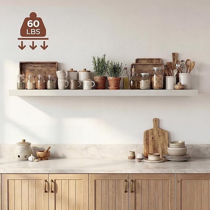 Dreamland 55 Inches Floating Shelves