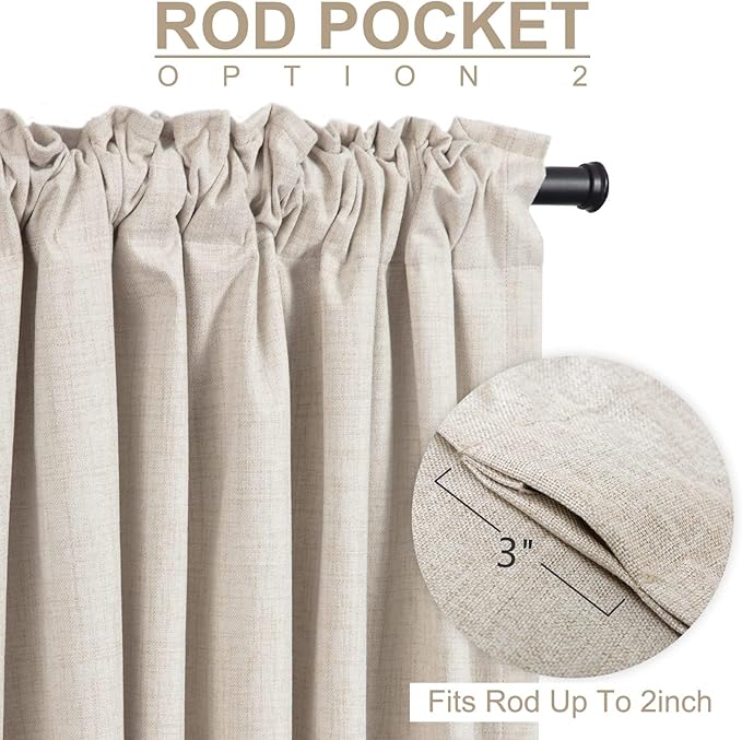 100% Blackout Shield Blackout Curtains