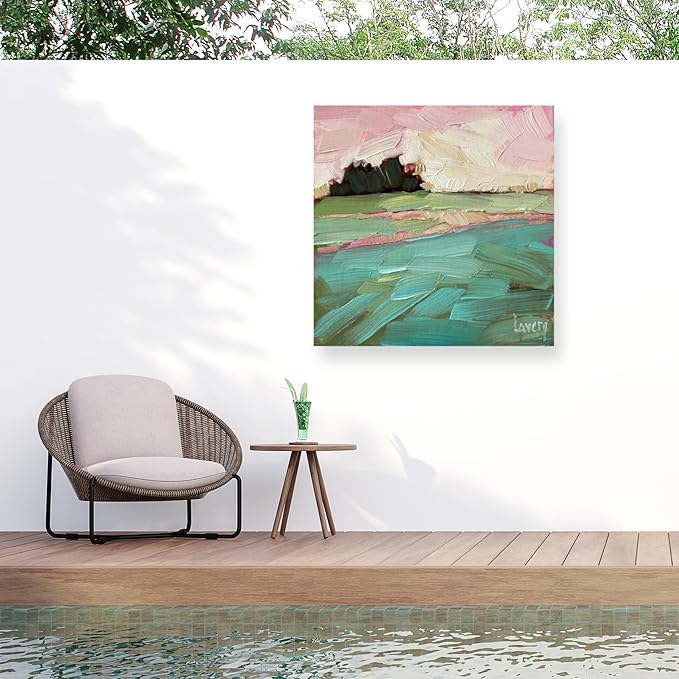 Outdoor Canvas Art - Andrea Lavery 'DAY DREAMS' Wall Art for Outdoor Spaces, Patios, or Gardens by Trademark Fine Art