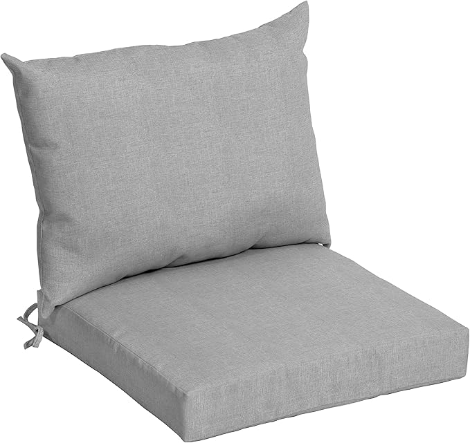 Arden Performance Outdoor Dining Chair Cushion, 21 x 21, Rain-Proof, Fade Resistant 21 x 21, Paloma Valencia