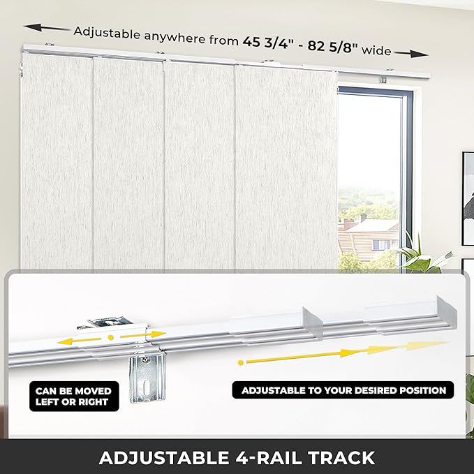 UNISHADES Panel Track Blinds, Vertical Blinds