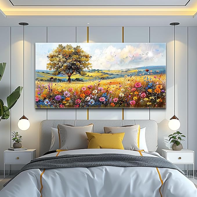 hyidecorart Large Wall Art For Living Room Canvas Wall Decor For Bedroom Office