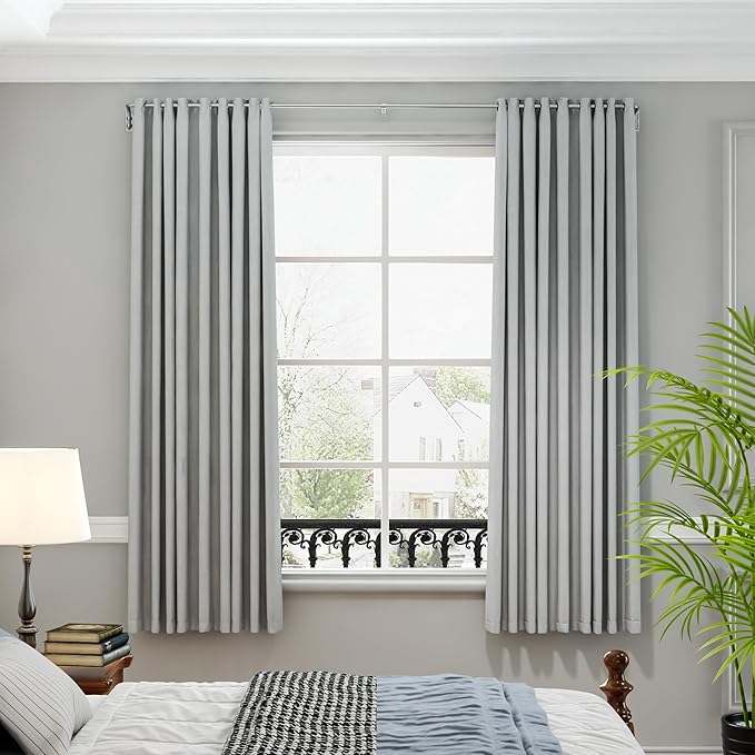 ENJOYBASICS Blackout Curtain rod
