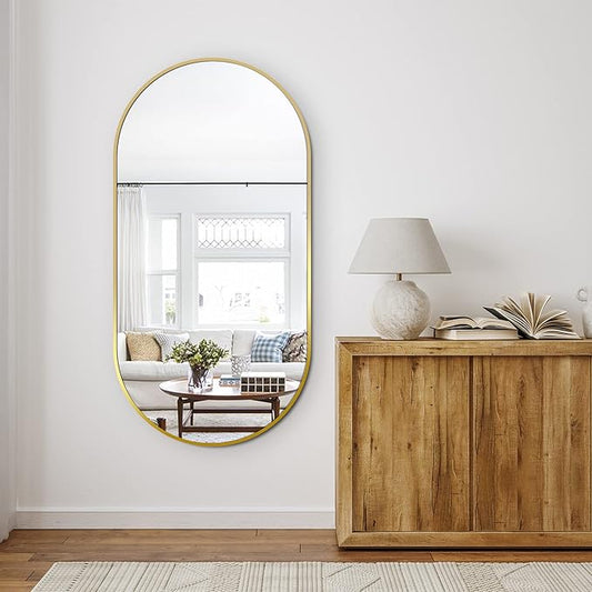 Delma Bathroom Wall Full Length Mirror