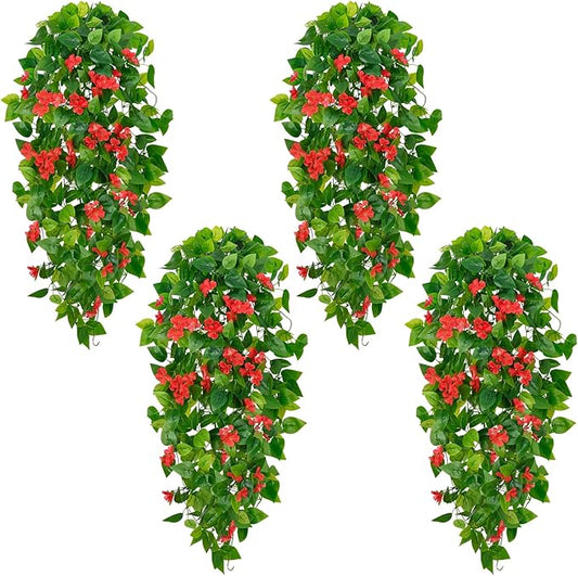 BLEUM CADE Artificial Hanging Flowers