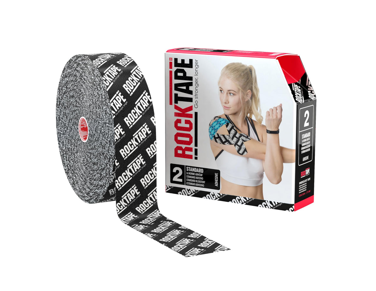RockTape, Black Logo, 2" x 105' (5cm x 32m)