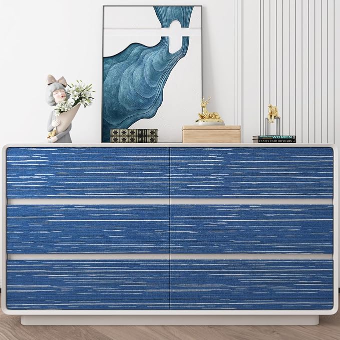Livelynine 15.8x394 Navy Blue Peel and Stick Wallpaper Dark Indigo Textured