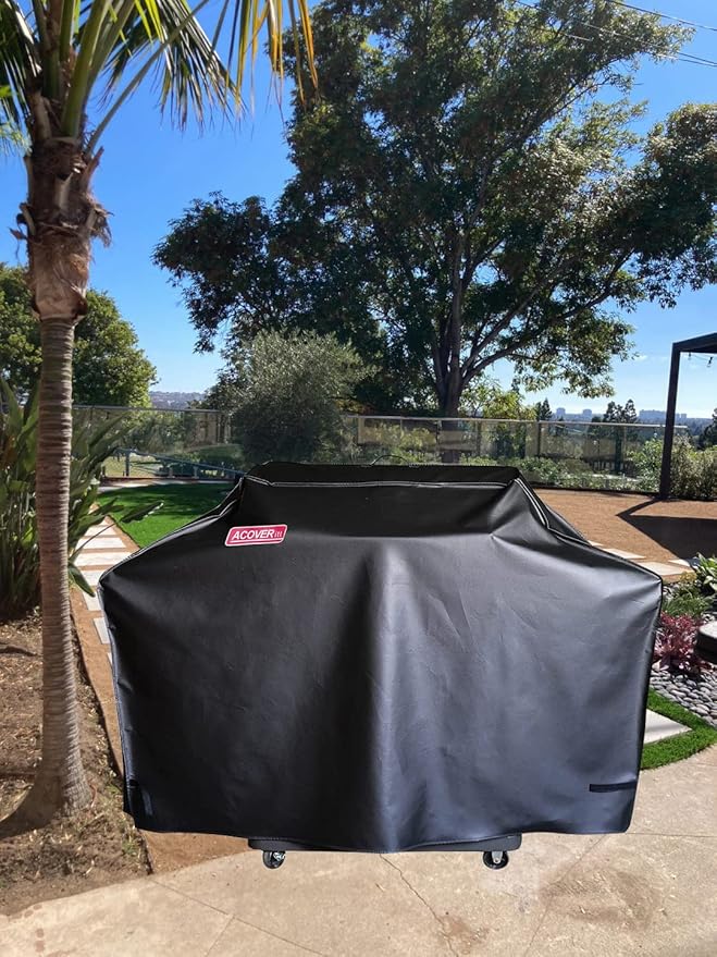 66" Heavy Duty Waterproof Gas Grill Cover fits Weber Char-Broil Coleman Gas Grill-Black