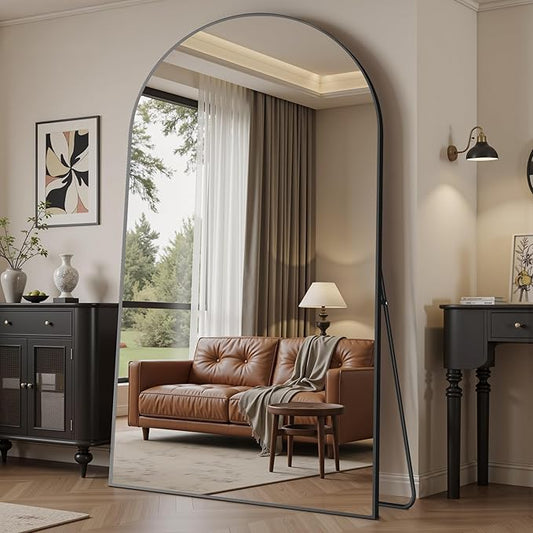 Suidia 88"x44" Arched Full Length Mirror